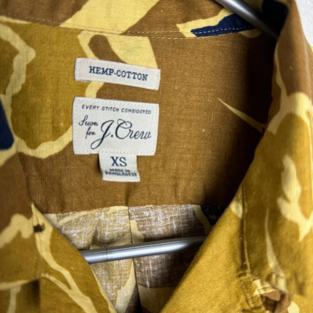 J. Crew hemp cotton